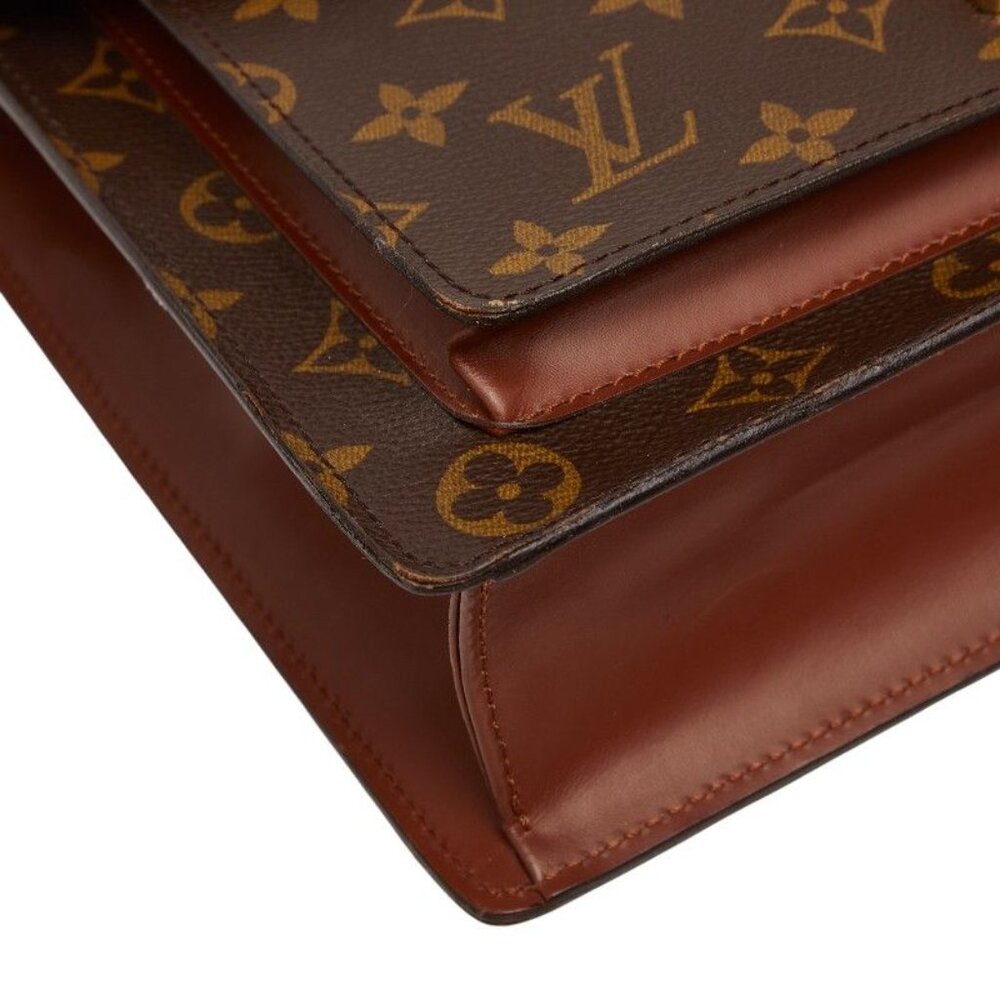 Louis Vuitton Monogram Monceau 2-Way Shoulder Bag Brown - Picture 5 of 10